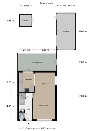 Floorplan - Irmgardstraat 5, 6291 JB Vaals